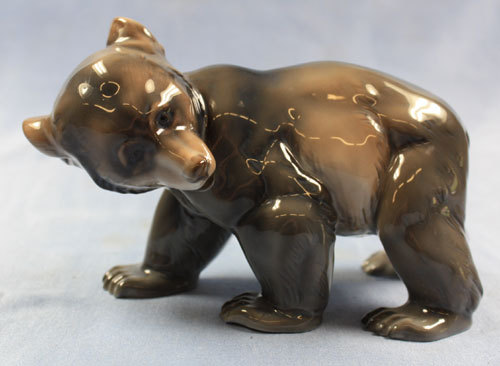 Brown Bear Figure Rosenthal Porcelain Figurine Porcelain 1938 - Picture 1 of 1