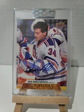 John Vanbiesbrouck Canvas Auto 08/34 CS-JV 