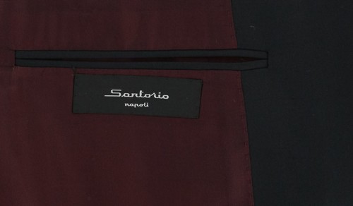 Sartorio Napoli Black Suit - 46/56 - (UA200S512901C6) - Picture 4 of 4