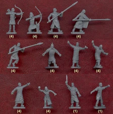 Caesar Miniatures #008 - RETIRED - Ancient Hittite Warriors - 1:72nd scale mib