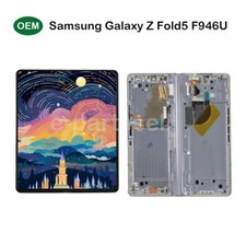 OEM For Samsung Galaxy Z Fold5 F946U/W OLED Display LCD Screen Replacement Blue