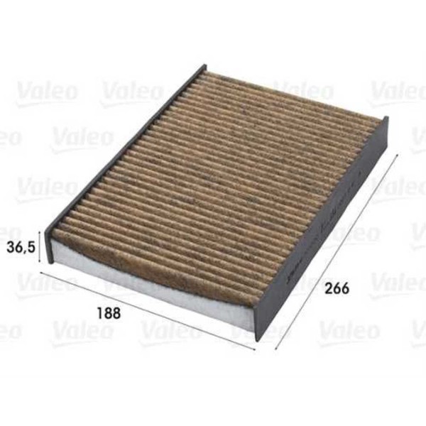 Valeo Innenraumfilter Aktivkohlefilter FüR Peugeot 508 SW I 8E_ 8D_ 701000-image