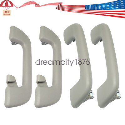 For Toyota Corolla Yaris Rav4 4PC Front Rear Inner Roof Ceiling Pull Handle Grab