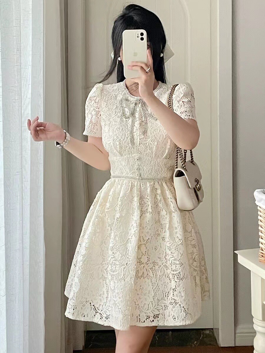 Self Portrait Women's Bow Short Lace Dress | eBay Self Portrait Women's Bow Short Lace Dress | eBay