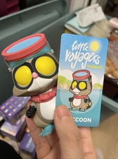 Pop Mart Little Voyagers Heatwave Mini Figure Raccoon NEW