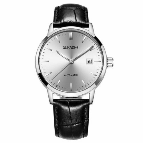Seestern Sugess S389 Orologio Uomo Fase Lunare Cronografo – Acciaio 40mm, Quadrante Bianco, Vetro Zaffiro, Meccanico A Carica Manuale