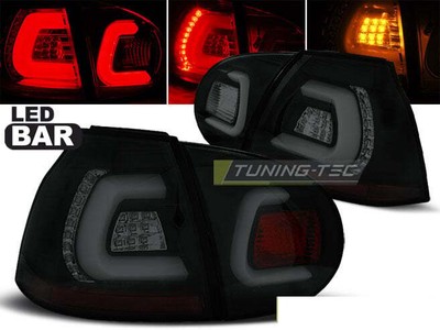 LTI LED Baklykter for VW GOLF 5 V 03-09 Svart rökfri frakt LDVWA4WL XINO CA