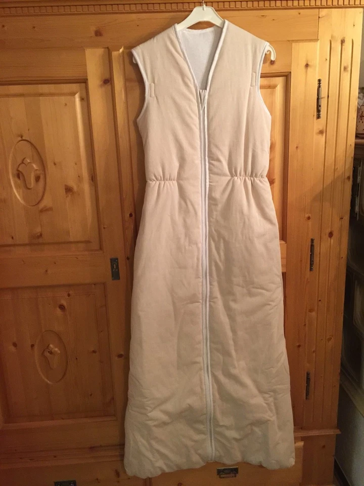 GESSLEIN Winter Schlafsack 150 cm NEU uni beige-hellbraun