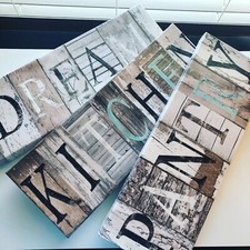 Inspirational Quotes Wall Art Decor Decorative Sign Motto Canvas Prints 6x17