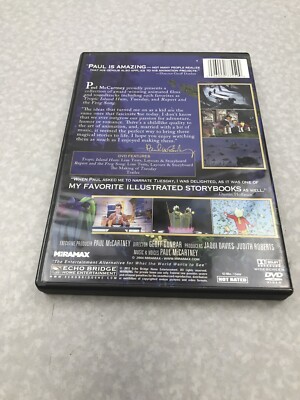 Paul McCartney - The Music and Animation Collection DVD Rare The