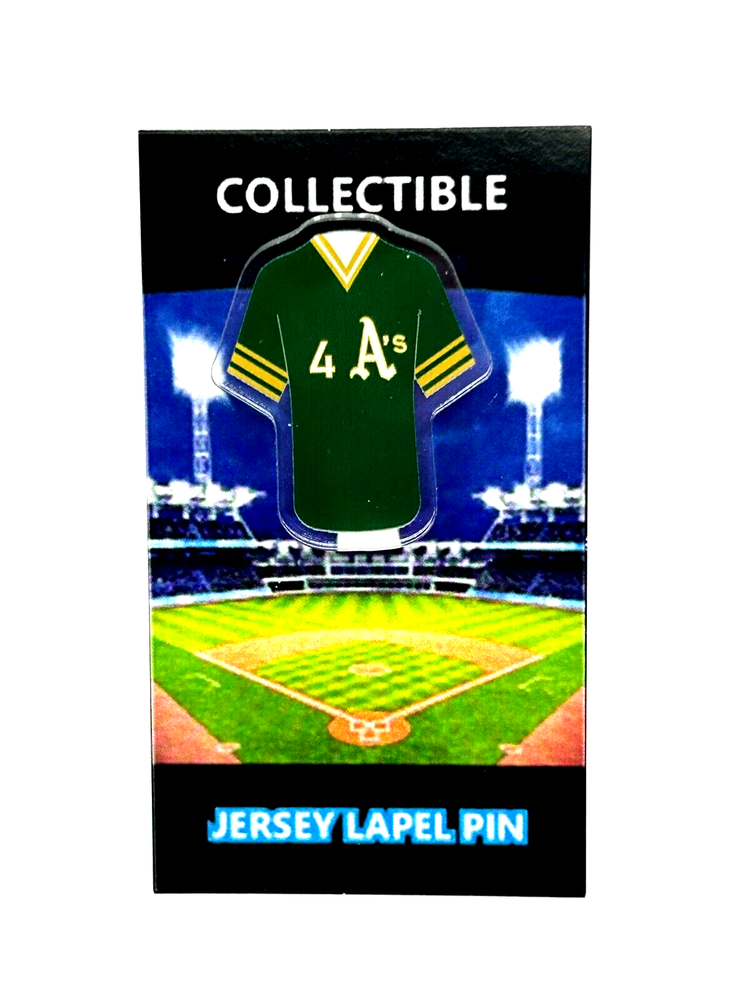 Oakland Athletics Miguel Tejada jersey lapel pin-Classic RETRO Collectible