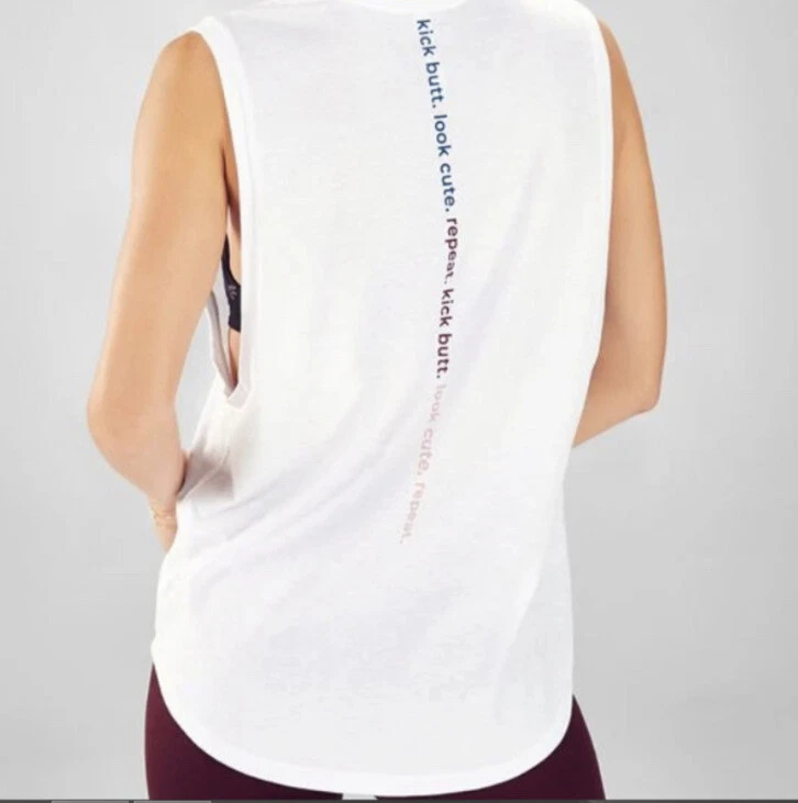 fabletics janis muscle kick butt look cute repeat tank-top