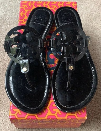 black patent tory burch miller