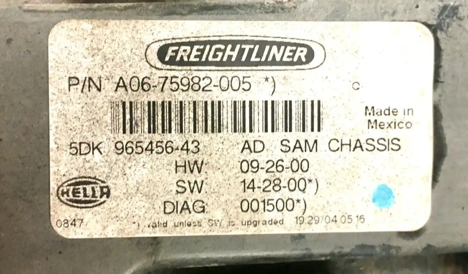 Freightliner A0675982005 for sale online | eBay