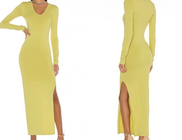 Stretch Xema Dress In Green Size XS/S by Simon Miller