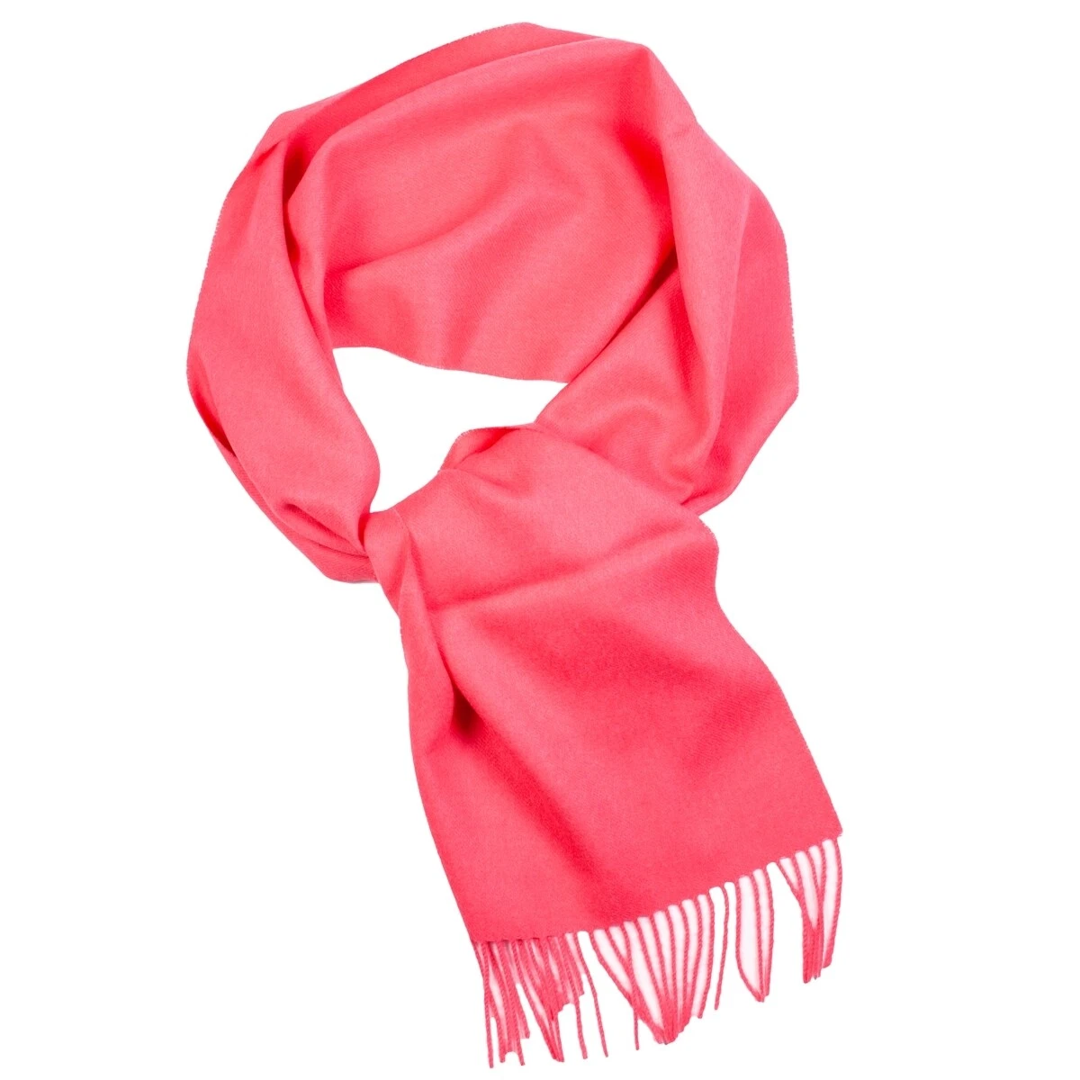 Pink Alpaca Wool Scarf Soft Warm Winter Wrap Luxury Natural Fiber Knit Gift