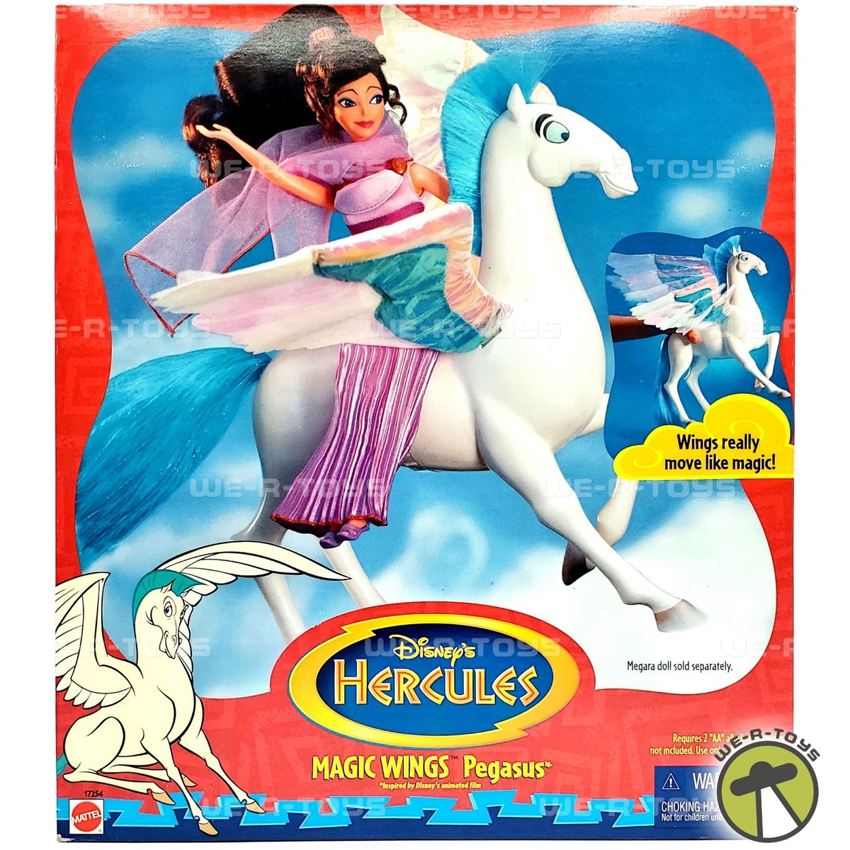Disney HERCULES vintage フィギュア Vintage Disney Mattel 1996 Golden Glow Hercules Hero 12