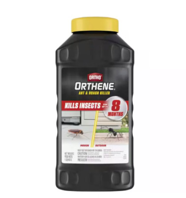 Orthene Ant & Roach Killer 1 lb - Long-Lasting Indoor/Outdoor Insect Control