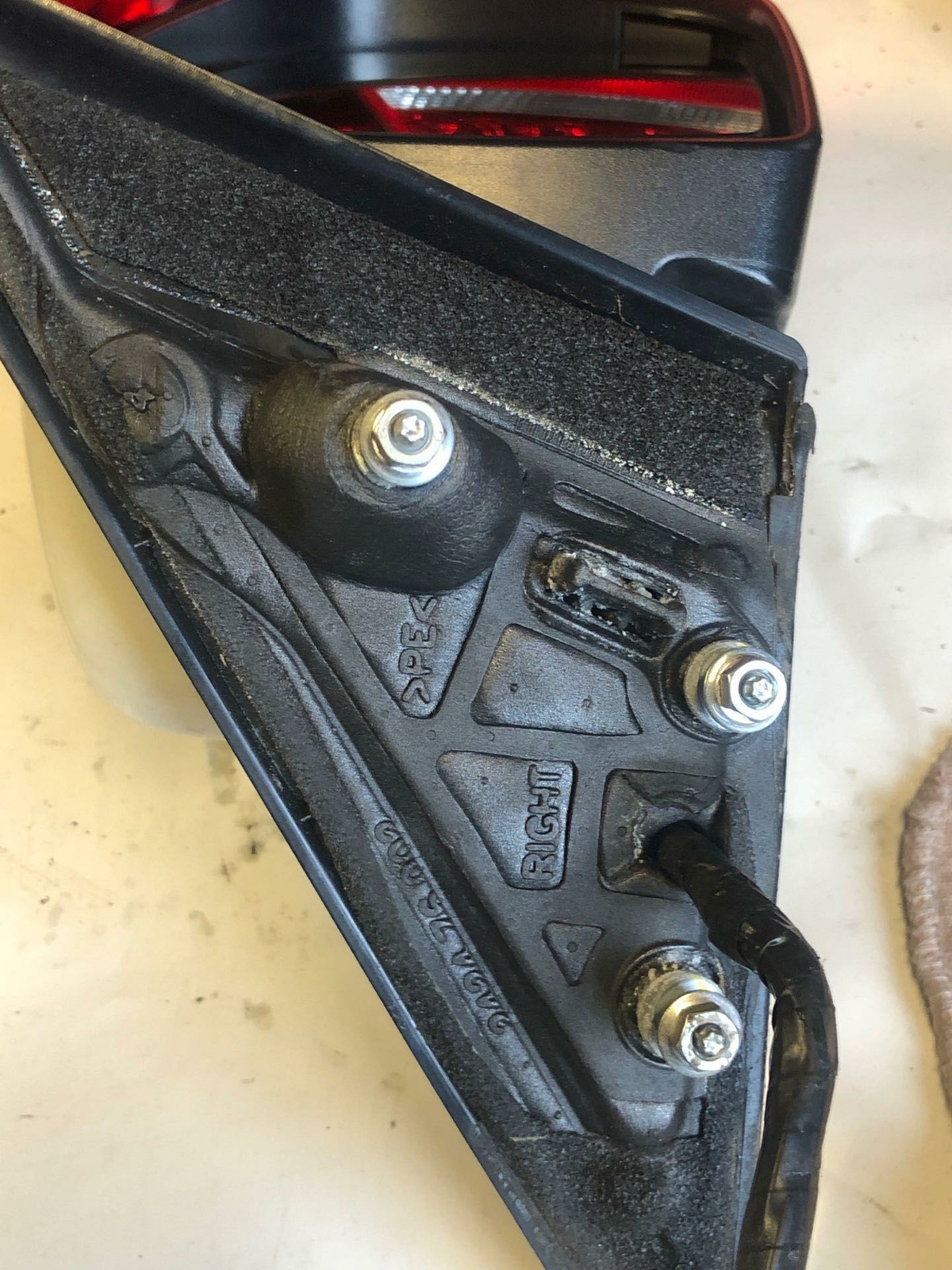 14 MASERATI Door Mirror Right
