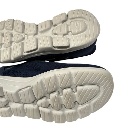 Talla 9 $95 Skechers Manos Libres Ajuste Rápido Azul Marino Mujeres Manos Libres Paso Slip en Gogamat - Imagen 12 de 13