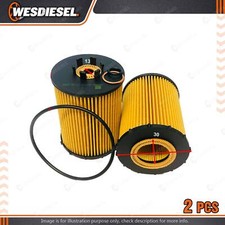2 x Wesfil Oil Filters fits Rolls Royce Phantom 6.75L V12 DOHC 48V 04-on WCO128