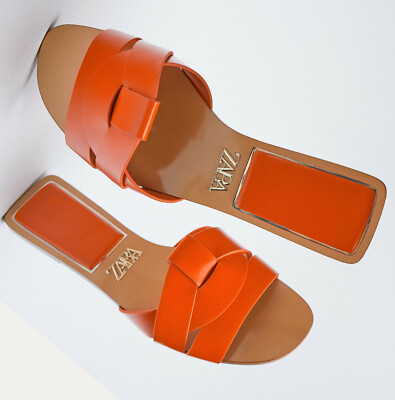 cross strap sandals flat