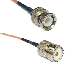 RG316 BNC MALE to SO239 UHF Female RF Cable Rapid-SHIP LOT