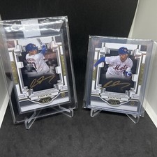 Marketplace image: (2) 1/1 Superfractor MARK VIENTOS 2023 Topps Tier One RC METS SP VARIATION