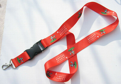 Sparkasse Fair Play Soccer Tour 2010 Schlüsselband Lanyard NEU (Sparpreis)