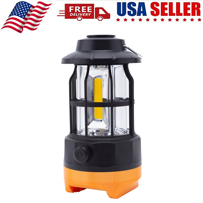For Dewalt 20V Battery Portable Camping Lantern Lamp LED Fishing Work Light