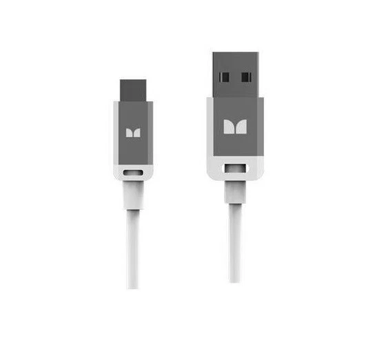 3x Monster Alta Calidad Micro USB a USB Cable Carga y sincronización Android 3 pies 90 cm Foto 4 de 4