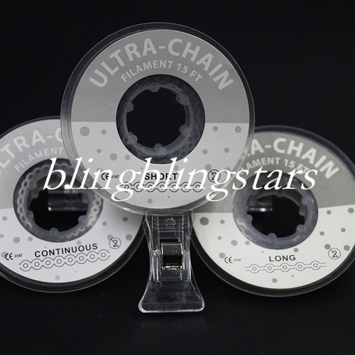 Dental Orthodontic Elastic Power Chain Rubber Band Long/Short/Continuous Grey - Picture 6 of 8