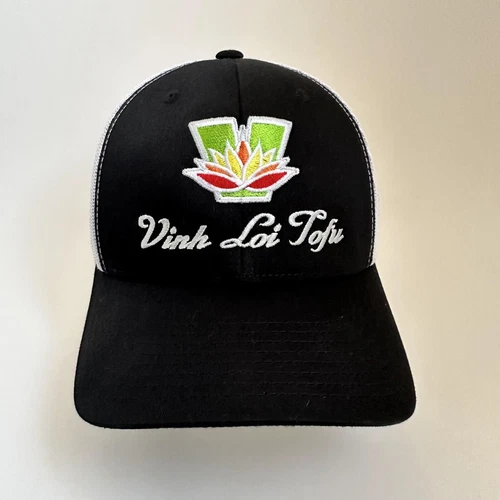 Vinh Loi Tofu Vegan Restaurant Trucker Hat Embroidery Adjustable Snapback Cap