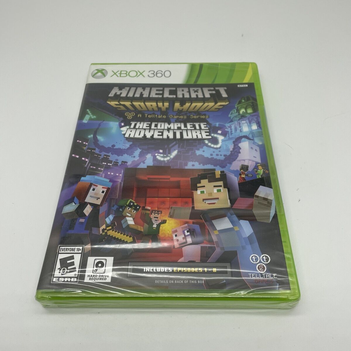 Minecraft Story Mode The Complete Adventure Telltale Games Xbox 360 SEALED  NEW 894515001955