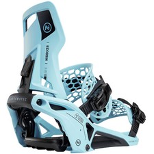 Nidecker Supermatic Fixation de Snowboard Ski Duo Entrée Cyan Bleu Neuf
