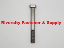 7/16-14x3-1/2 Hex Head Cap Screws 7/16-14x3.5 Bolts 7/16x14x3-1/2 316 Stainless