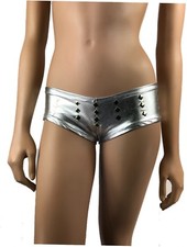 Exotic Dancewear Boyshorts Shorts Bottom Rave Outfit Gym Yoga Pole Stripper wear