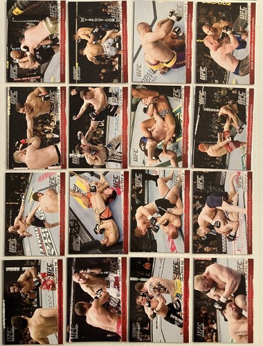2009 Topps UFC Round 1 Base + Gold + Inserts 132-card Set Lot - Picture 5 of 11