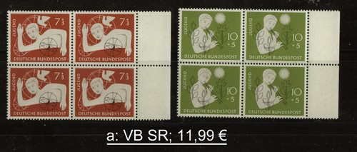 BRD 232 - 233, Einheiten, Raender Topmarken ** bitte auswaehlen! #x232-1 - Picture 3 of 11