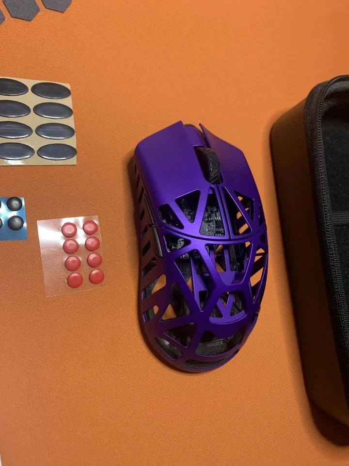 WLMouse Beast X Pro - Purple Lila Omron Magnesium 8K 3950 Gaming Mouse Esports