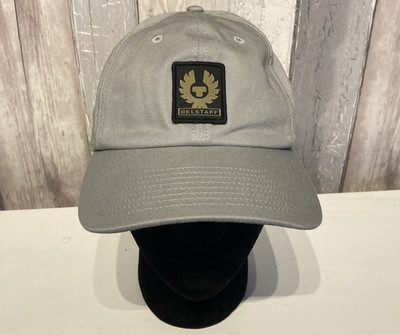 Authentic Belstaff Grey Baseball Cap Mütze One Size Guter Zustand