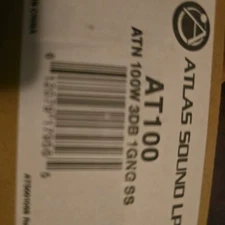Atlas Sound LP AT100D ATN 100 W 3DB 1GNG DECORA IV/WH