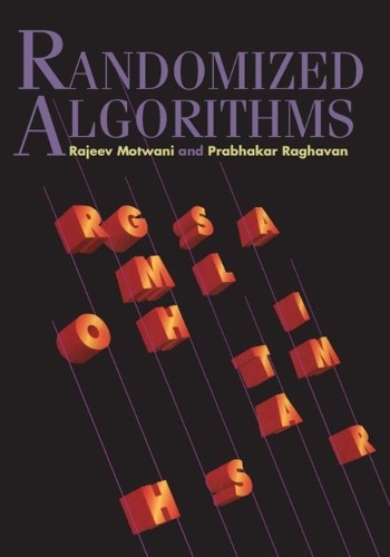 Randomized Algorithms by Rajeev Motwani, Prabhakar Raghavan - 9780521474658