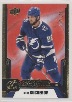 2019-20 Upper Deck Credentials Red 107/199 Nikita Kucherov #40 05iv