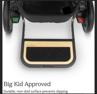 UPPAbaby PiggyBack Ride Along Board for Cruz V2 & V3 Stroller – 55 lb