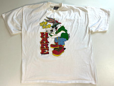 Vintage 1993 Warner Bros Hip Hop Hare T-Shirt Signal Artwear Made in USA Sz 2XL