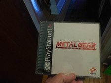 Konami Metal Gear Solid Sony PlayStation 1 PS1 NTSC-U/C 1998 2-Disc  m ,opened