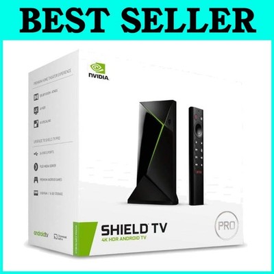 SHIELD Android TV Pro Media Player 4K HDR Dolby Vision-Atmos