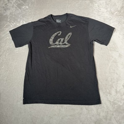 UC Cal Berkeley Golden Bears Shirt Mens Large Gray  Logo Nike Dri Fit NCAA