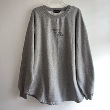 RARE PrettyLittleThing Grey Sweatshirt Size: 12